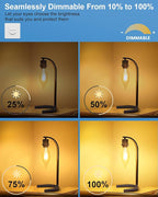 25W Candelabra Light Bulbs, E12 B10 Clear Candle Base Bulb with Warm White 2700K, 250 Lumen Dimmable, 120V Incandescent Chandelier Light Bulbs for Pendants, Ceiling Fan, Wall Sconces (12-Pack)