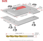 Marsflex Generator Interlock Kit for Cutler Hammer Horizontal Main only CH Series TAN Breaker 150 & 200 Amp Panels, 1 1/2 Inches Spacing Between Main and Generator Breaker, Professional Interlock Kit