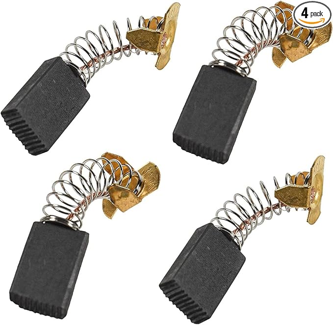 4-Pack CB303 Carbon Brushes - Compatible with Most Power Tools, Routers, Circular Saws - Replaces CB303, 194996-6, 191963-2