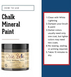 Dixie Belle Paint Company Chalk Finish Furniture Paint - Gravel Road (16oz) - Matte Warm Gray Chic Chalk Mineral DIY Furniture Paint