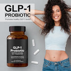 60 PCS GLP-1 Probiotic - AFU Multi-Strain Probiotic + Prebiotic, Naturally Support GLP-1 Production, Delayed Release, Third-Party Tested, for Men & Women 60 Servings (Pack of 1)