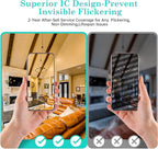 Vintage LED Edison Short Small Light Bulb 40W Dimmable E26 Globe 2700K Soft white Frosted 40 Watt Warm Standard Medium Base G45 Bulbs Ideal for Ceiling Fan,Vanity Light,Table Lamp Create Cozy Ambiance