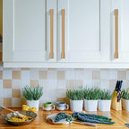 Asidrama 10 Pack 7.5 Inch(192mm) Champagne Bronze Kitchen Cabinet Handles, Cabinet Pulls Kitchen Cabinet Hardware for Cupboard Drawer Pulls