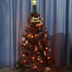 SUNSGNE C7 LED Christmas Orange Light Bulbs, 25 Pack Orange Replacemet Light Bulbs for Christmas Halloween Decor, E12 Candelabra Base, 0.6 Watt