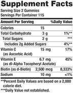 Nature's Bounty Hair, Skin and Nails, 230 Gummies (5 Pack)