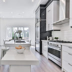 10 Pack Brushed Nickel Drawer Pulls,12-3/5 Inch Satin Nickel Square Cabinet Pulls for Bedroom Cupboard Handles,Modern SUS 304 Stainless Steel Kitchen Cabinet Hardware