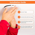 Meconard 6 Pack 6 Inch LED Recessed Ceiling Light, 2700K/3000K/3500K/4000K/5000K Selectable, Dimmable 12W=110W, 1050LM, IC Rated Can-Killer Downlights with Junction Box, ETL and Energy Star Listed