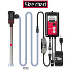 2000W Immersion Electric Submersible Water Heater with Temp Control & GFCI – Portable Heater for Hot Tubs, Above-Ground Pool, Inflatable Pool, Baptistry, Spa Tubs, Bathtubs & Swimming Pools