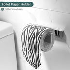 TNOMS 4-Pieces Bathroom Hardware Set, Polished Chrome Towel Bar Set, Wall Mounted Stainless Steel Bathroom Hardware Accessories Set, 23.6 inch