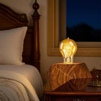 3Pack Vintage Edison Bulb 40W for Decorative Fixtures, E26 Warm Amber Dimmable Light Bulbs for Home Decor