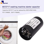 8572717 Washer Start Capacitor Fits For Whirlpool W10244889 2859 357021 3949169 482156 661606
