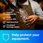 3M HF25-S High Flow Series 3M Genuine Replacement Filter Cartridge for ICE125-S Water Filter System, Reduces Chlorine, Taste and Odor, Scale, and Particulate 1 Micron, 1.5 gpm, 5615203