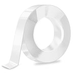 Nano Strong Mounting Adhesive Tape Double Sided Tape Heavy Duty Removable Clear Two Sided Double Stick Wall Tape 1.18in*10ft