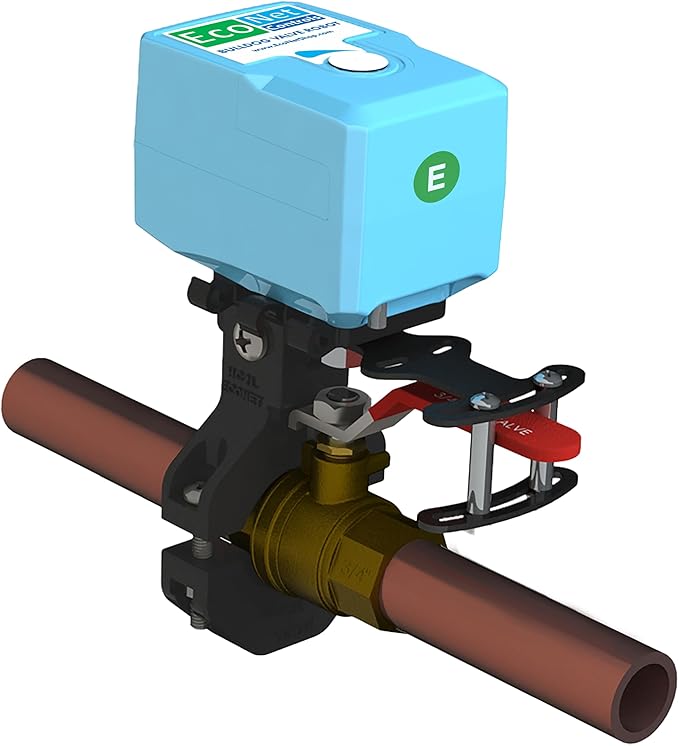EVC200-HCSML The Bulldog Valve Robot, Z-Wave Water Valve, Smart Home Controller Required, Easy to Install and No Plumbing Required, Valves up to 1.5"