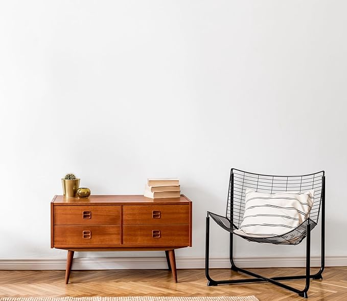 EVOLVE All Purpose Whites: Latex Flat Interior Paint for Walls & Ceilings, Shades of White, Quick Dry, Excellent Touch-Up & Coverage, Eco-Friendly (Bright White)