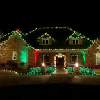 Meconard C9 Led Replacement Christmas Light Bulbs, C9 Shatterproof Led Bulbs for Christmas Indoor Outdoor String Lights, E17 Intermediate Base, Commercial Grade Holiday Bulbs, Green, 25Pack