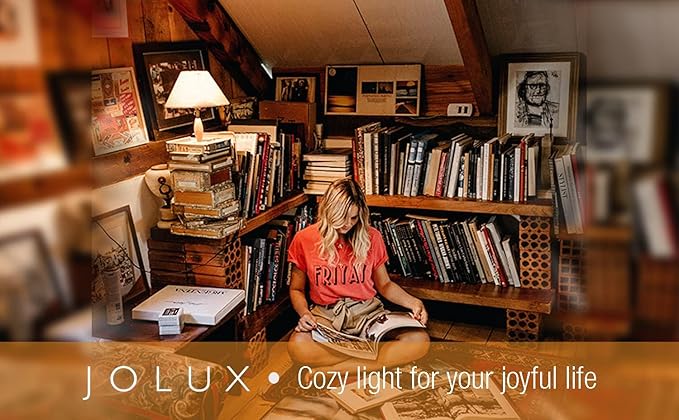 Jolux LED Stick Light Bulbs, Enclosed Fixture Rated, 60W Equivalent, 3000K Warm White,800 Lumen,Medium Screw Base E26 led Bulbs,Non-Dimmable,12 Count (Pack of 1)…