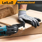 LEILUO 6 Pcs Oscillating Tool Blade Drywall & Multi-Material Cutting Universal Multitool Accessories Fit for DeWalt Makita & More