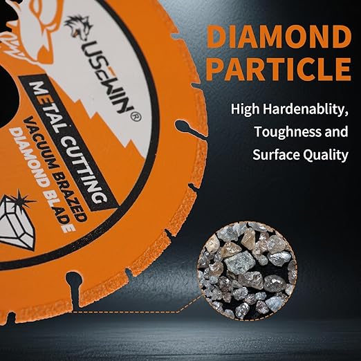 Cut Off Wheels 4 1/2 Inch with 7/8" Arbor, Angle Grinder Cutting Disc, Diamond Cutting Wheel with 5000+ Cuts on INOX, Rebar, Angle Iron and Steel