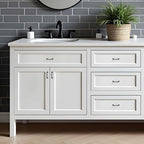 JOY DECOR Cabinet Pulls – 3 Inch Hole Center, Matte Black, 10 Pack, Zinc Alloy Cabinet Handles for Drawers & Cupboard – Vintage Style Hardware for Kitchen, Bathroom, Dresser, Furniture Makeover