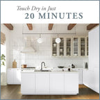 AMY HOWARD AT HOME Chalk-Based One Step Paint for Furniture, Cabinetry, Decor, Finish, and More | No Stripping, Sanding, or Priming | Ultra-Light Base | 32 Ounce | Stoneware