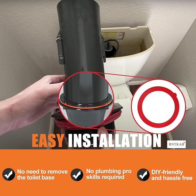 Flush Valve Seal for Kohler, 5-Pack GP1059291 Silicone Replacement for Toilet - Upgraded Leak-Proof Gasket Seal Kit Compatible with Kohler Canister, K-GP1059291