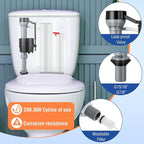 Saillong 6 Pack Toilet Fill Valve Replacement, Height Adjustable Universal Toilet Tank Flusher Replacement Kit, Leak-Proof Easy Install Fill Valve Repair Kit
