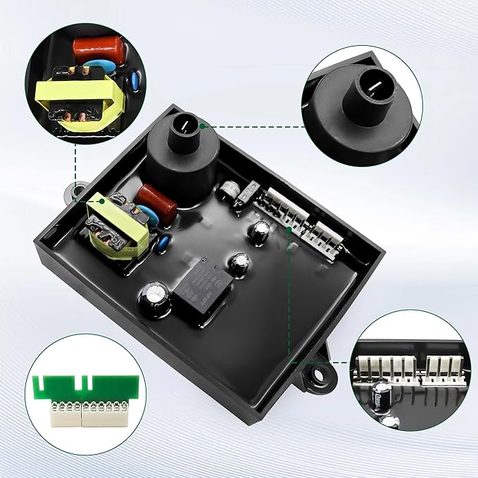 91365 RV Water Heater Ignition Control Circuit Board Kit Fit for Atwood Water heaters GC10A-4E GC6AA-10E GCH6A-10E GCH10A-4E Replace 91365 93305 91346 93851 91226 Gas Electric 12VDC