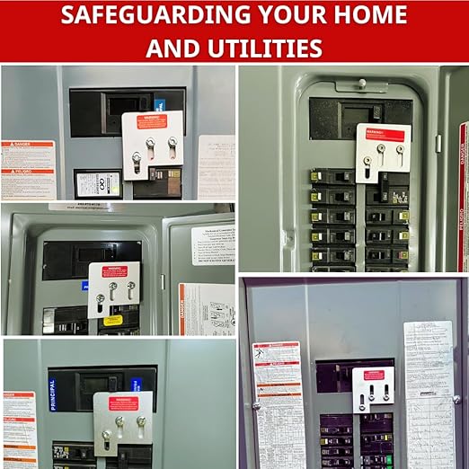 Generator Interlock Kit for Square D QO or Homeline 150 or 200 amp Panel - Generator Lockout Kit, Interlock Switch - 1 3/8" Spacing Between Main and Generator Breaker