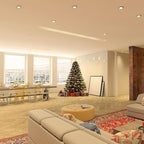 2 Inch LED Downlight, Recessed Lighting Dimmable Ceiling Light, 3W, 2700K Ultra Warm White, CRI80 with LED Driver(35W Halogen Equivalent), Black 20 Pack