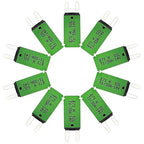 Automatic Reset ATM Mini Circuit Breaker Car Protector Blade Fuses Assortment Kit 10pcs DC 14V E71 T1 30 Amp