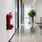 2 Pack Fire Extinguisher Brackets- 2.5 LB Fire Extinguisher Wall Mount Bracket- Metal Heavy Duty Fire Extinguishers Holder for Home, Car, RV, Truck, Mini Fire Extinguishers (Non-Universal)