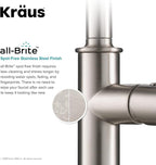 KRAUS Sellette Kitchen Bar Faucet, Oil Rubbed Bronze Finish, KPF-1681ORB