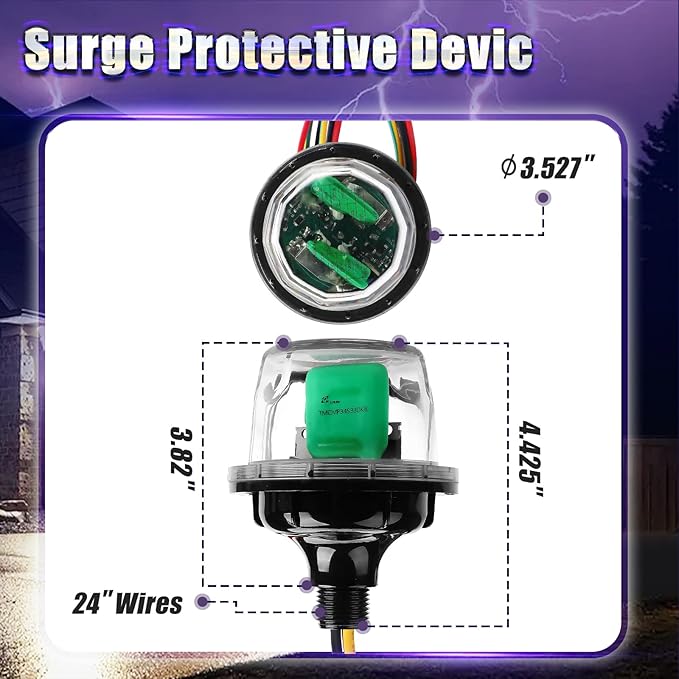 300-AC Surge Protection Device is Designed for Indoor and Outdoor Applications and Suitable Can Protect Wires,Transformers