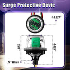 300-AC Surge Protection Device is Designed for Indoor and Outdoor Applications and Suitable Can Protect Wires,Transformers