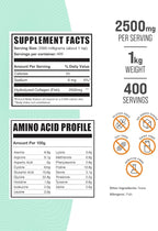 BulkSupplements.com Marine Collagen Powder - Collagen Supplement, Hydrolyzed Collagen Powder, Marine Collagen Peptides Powder - Gluten Free, 2500mg per Serving, 1kg (2.2 lbs) (Pack of 1)