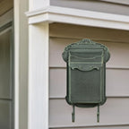 Special Lite Victoria Vertical Wall Mount Mailbox - Verde Green Aluminum Mailbox for Wall Mount - SVV-1013-VG