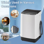16lbs Portable Washing Machine, 2.0 Cu.Ft Full Automatic Washer and Dryer Combo with 8 Wash Programs, Compact Laundry Washer for Apartment, Dorm, RV, Small Spaces, Lavadora