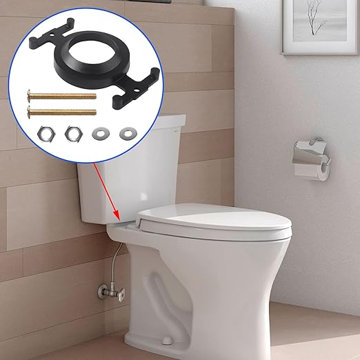 04-3817 Tank to Bowl Kit for Compatible with Eljer Toilet,Gasket Solid Brass Tank to Bowl Bolt Set