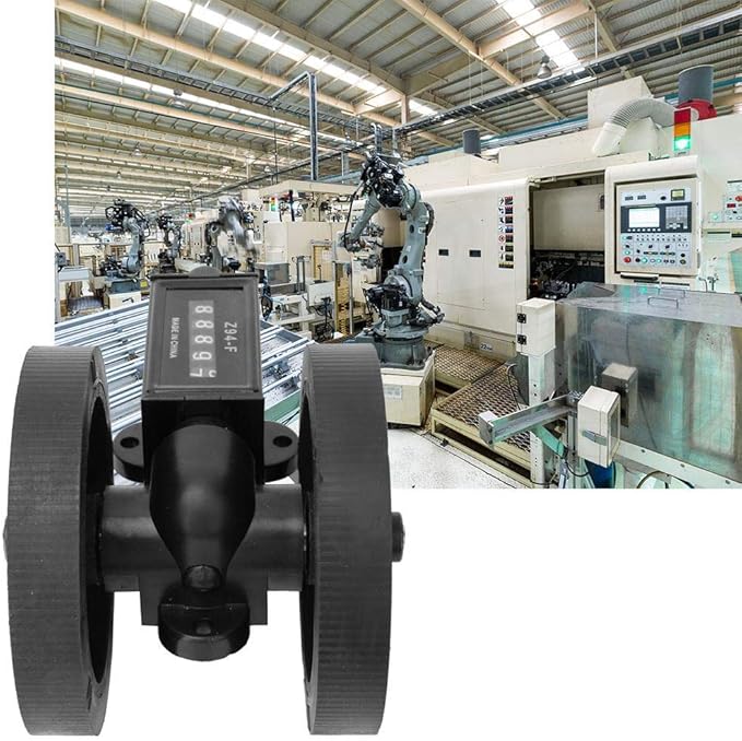 Five Digit Length Rolling Counter with Wheel for Measure Leather, Cable, Plastic Length (0~9999.9)