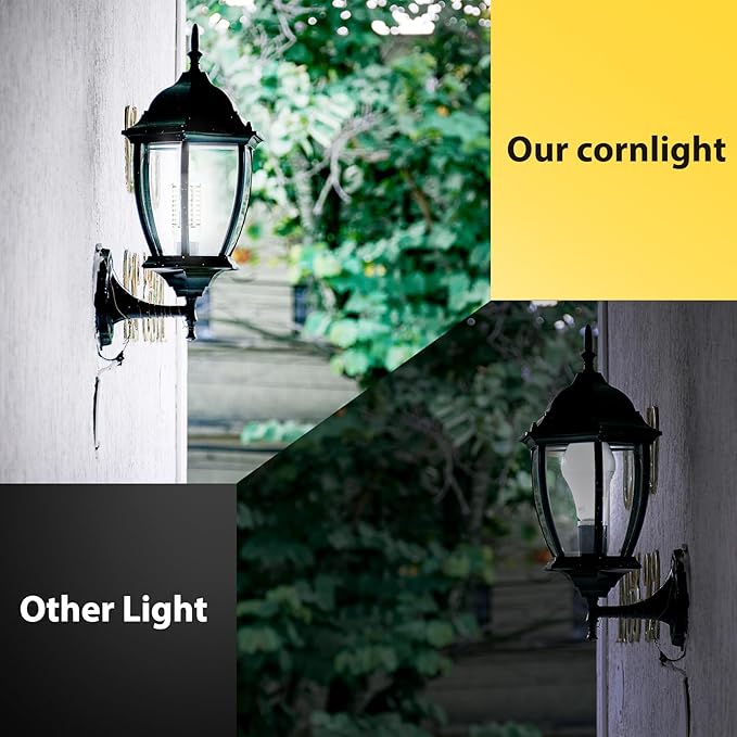 35W 6 pack LED Corn Light Bulb,(300W Equivalent ) Commercial Grade Daylight 5000K E26/E39 5000LM Medium Mogul Base LED Lamp,Large Area Lights For Outdoor Indoor Garage Warehouse Factory Bay Light