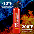 Fire Extinguisher for Home - 2pack Car Fire Extinguisher with Wall Mount, Small A B C K Fire Extinguisher, Water-Based Fire Extinguishers for Car/House/Kitchen/Truck/Marine/Boat/Vehicle/utv/rv