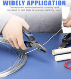 7-Inch Linesman Pliers with Rubber Grip Handle for Basic Repair, DIY Projects and Home