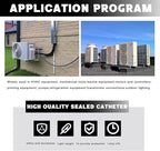 3/4 inch Liquid Tight Connector PVC Flexible Conduit Connector, Straight 180 Degree UL Listed Liquid Tight Connector, Non-Metallic Electrical Conduit Fittings (36 Pack)