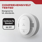 Kidde Smoke Detector, 10-Year Battery Powered, LED Warning Light Indicators