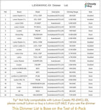 CLOUDY BAY 4 inch 3000K/4000K/5000K Three Color Temperature Selectable, Dimmable 10W CRI 90+,Ultra Thin Recessed Downlight with Junction Box, Canless Wafer Down Light, Damp Location,White Finish, 6PK