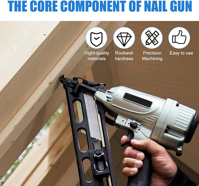 877-323 Piston Driver for Hitachi NR83A, NR83A2 Hitachi Nail Gun Parts Replaces 877-323 SP 885-915 (3 Pack)