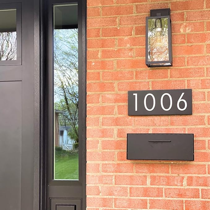 modbox USA Modern Wall Mounted Mailbox Custom Color Combination with Letter Tray - 12 Color Options