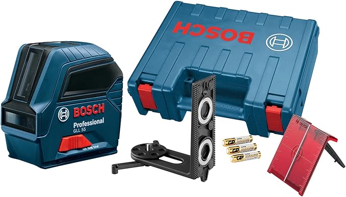 Bosch GLL 55 Self-Leveling Cross-Line Laser