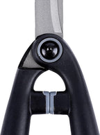 Garden Hedge Shears for Trimming and Shaping Shrubs with SK5 High Carbon Steel Non-Stick Blades, Shock-Absorbing Bumpers & Lightweight Handles